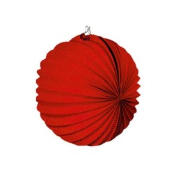 Farol esférico rojo 22cm | Ducaval |Envíos 24/48 horas