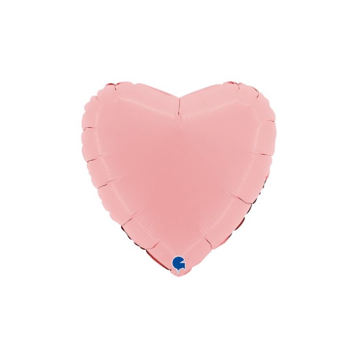 Corazón foil Rosa mate 18" | Ducaval | Envíos 24/48h