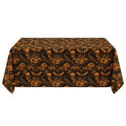 Mantel De Calabaza Gótica 137x274 Cm | Ducaval | Envíos 24/48 horas 