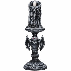 Candelabro Murciélago con Luz 26 cm para Halloween | Ducaval | Envías
