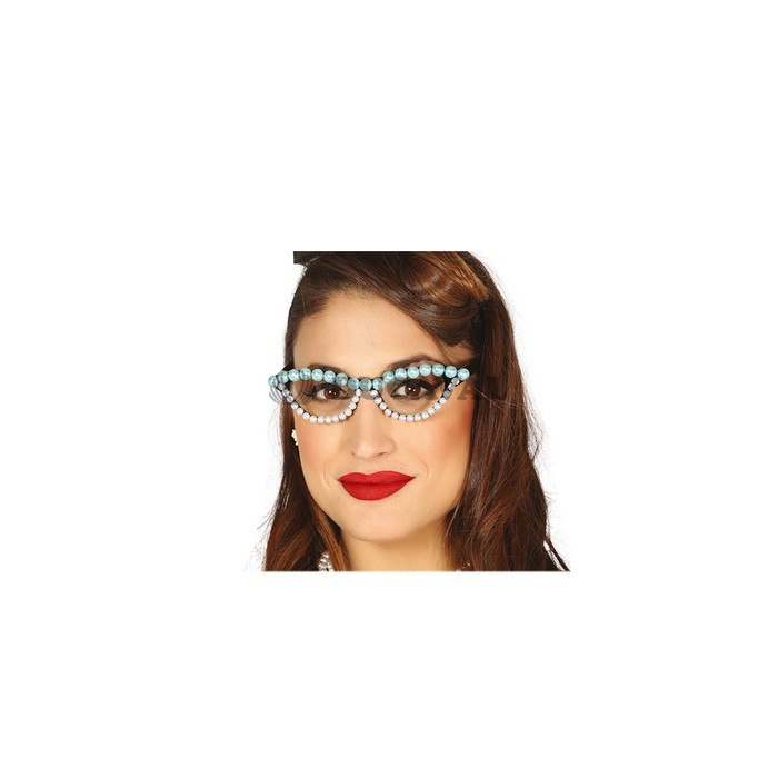 Gafas años 50 con perlas