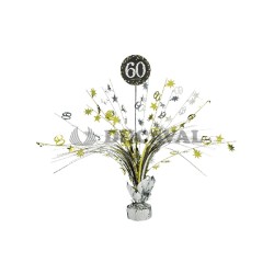 Centro de mesa 60 años