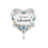 Globo foil MI PRIMERA COMUNIÓN 17" 43cm
