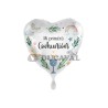 Globo foil MI PRIMERA COMUNIÓN 17" 43cm