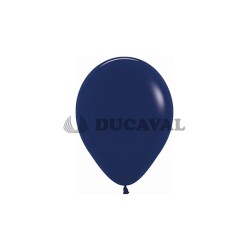Globo látex fashion azul naval 13cm 50ud | Ducaval |
