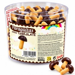 Paragüitas de Chocolate Eurochoc 800 g – chocolate| Ducaval | Envías 