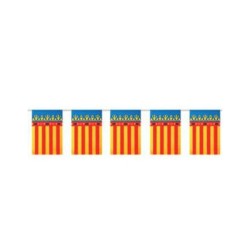 Bandera Valencia plástico | Ducaval | Envíos 24/48 horas
