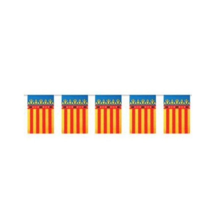 Bandera Valencia plástico | Ducaval | Envíos 24/48 horas