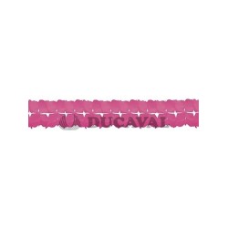 Guirnalda fucsia para celebraciones