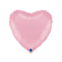 Corazon foil rosa pastel 18" | Ducaval | Envías 24/48 horas 