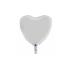 Globo foil Satín Blanco 18" | Ducaval | Envíos 24/48 horas
