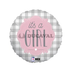 Globo foil it´s  a girl