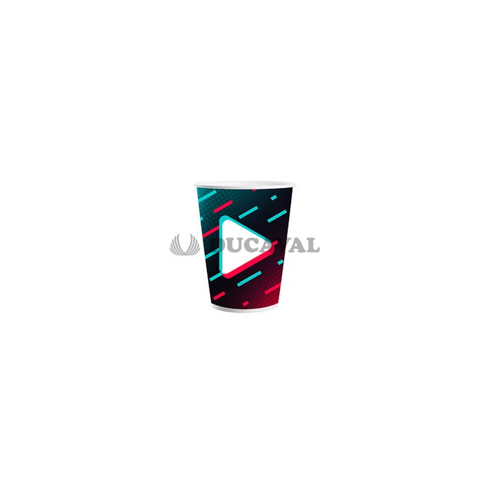 Vasos Tik Tok 20cl 8u.
