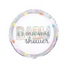 Globo foil redondo baby shower 18"