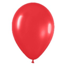 Globo látex fashion rojo 12.5cm 100 unidades | Ducaval | Envíos 24/48