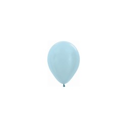 Globos látex satín azul 30cm. 50ud | Ducaval | envíos 24/48h