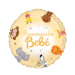 Globo foil bienvenido bebé | Ducaval | Envíos 24/48 horas