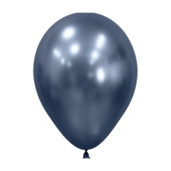 Globo látex azul galaxy reflex 12.50cm (50 unidades)