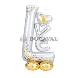 Globo foil love wedding airloonz P70
