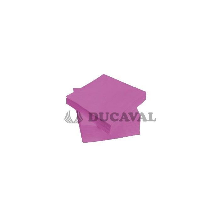 Servilletas fucsia 20x20 doble capa 100ud.Ducaval envios 2448 horas