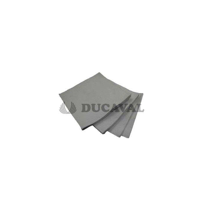 Servilletas gris 20x20 doble capa 100ud Ducaval 2448 horas