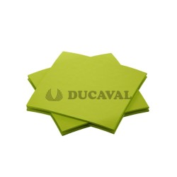Servilletas pistacho doble  capa 100ud