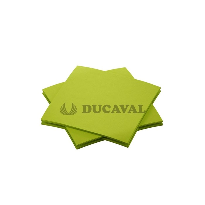 Servilletas pistacho doble  capa 100ud