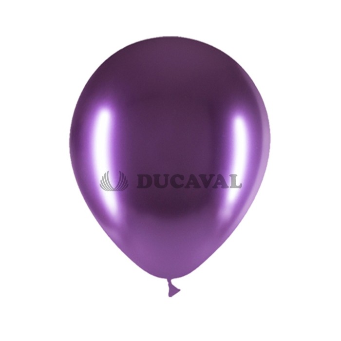 Globos látex brilliant púrpura 30cm 50ud | Ducaval | Envíos 24/48h