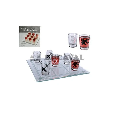 Juego 3 en raya 9 vasitos  Disfraces Ducaval