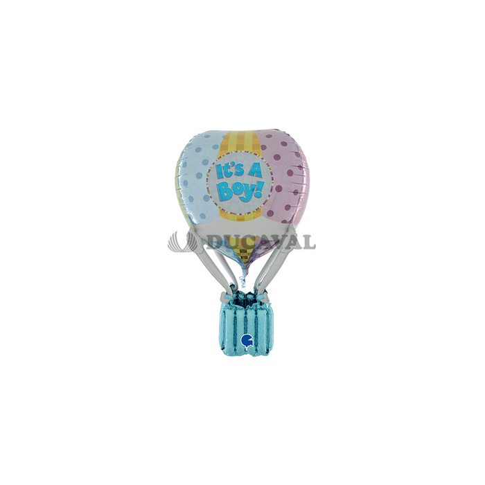 Globo foil aeroestático boy 4D 1m