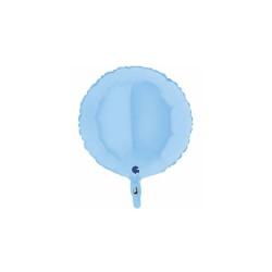 Globo foil azul mate 46cm | Ducaval | Envíos 24/48 horas