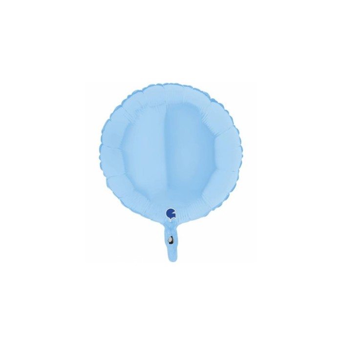 Globo foil azul mate 46cm | Ducaval | Envíos 24/48 horas