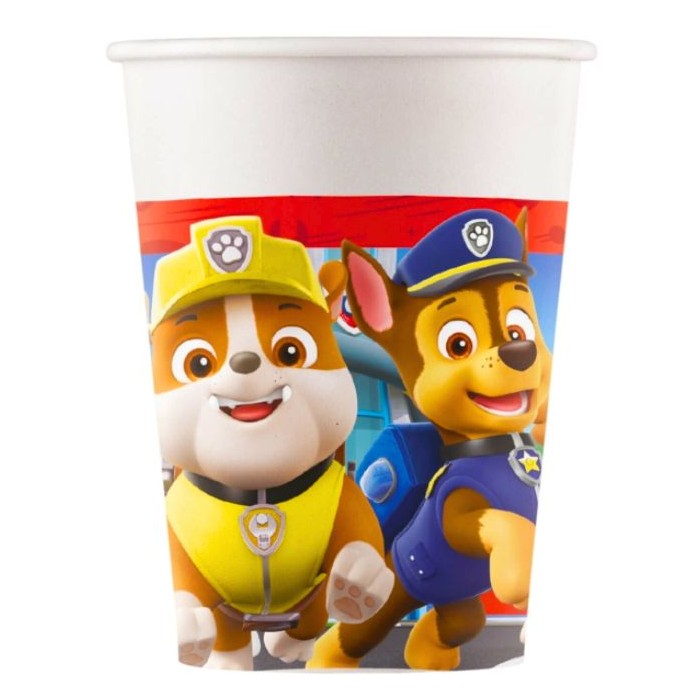 Vasos papel 200ml patrulla canina I Ducaval | Envíos 24/48 horas