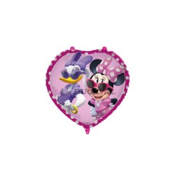 Globo foil Minnie corazón 18" 46cm | Ducaval |