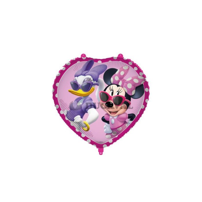 Globo foil Minnie corazón 18" 46cm | Ducaval |