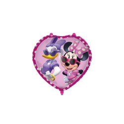 Globo foil Minnie corazón 18" 46cm | Ducaval |