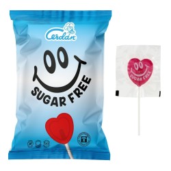 Mini corazón cereza sin azucar 70UD | Ducaval | Envías 24/48 horas 