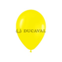 Globo látex amarillo pastel fashion SLD 30cm 50ud. Ducaval envios 24/