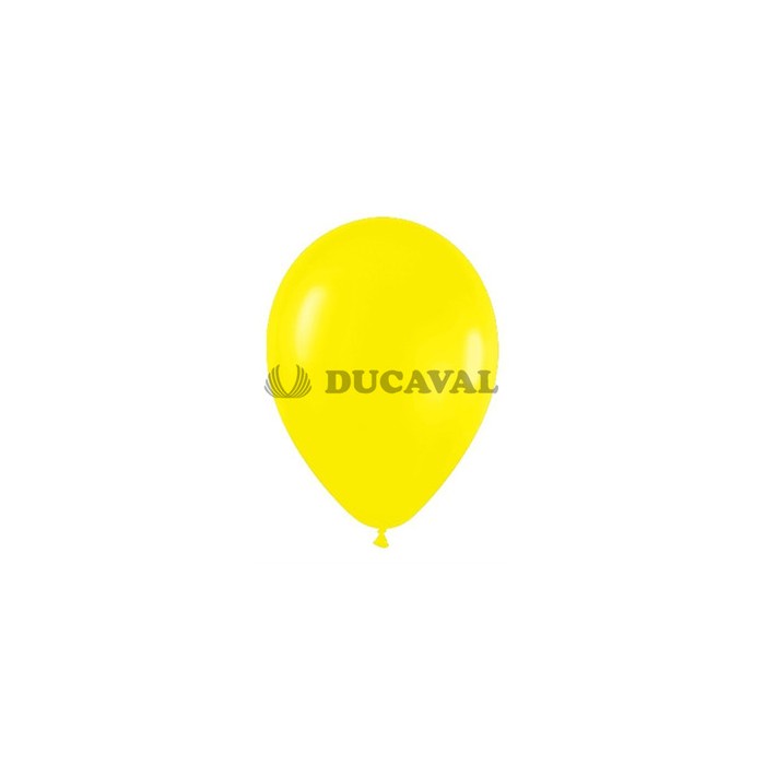 Globo látex amarillo pastel fashion SLD 30cm 50ud. Ducaval envios 24/