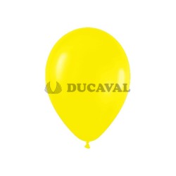 Globo látex amarillo pastel fashion SLD 30cm 50ud. Ducaval envios 24/