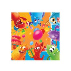 Servilletas monsters 33x33 20u | Ducaval | Envías 24/48 horas 
