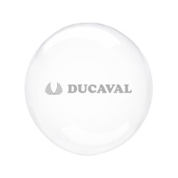 Globo círculo cristal transparente 45cm