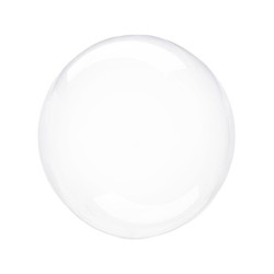 Globo círculo cristal transparente 45cm