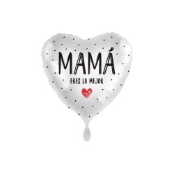 Globo Foil Corazón Mamá | Ducaval | Envíos 24/48h