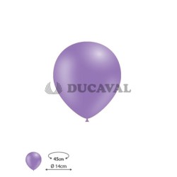 Globos látex lavanda 45cm 100und. Ducaval Envios 24  48 horas