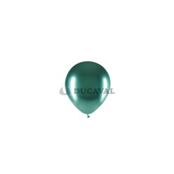 Globos brilliant verde 100ud 14cm | Ducaval | Envíos 24/48h