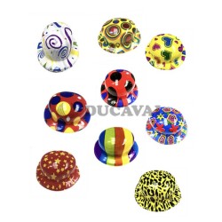 Bombín Plástico Colores  Disfraces Ducaval