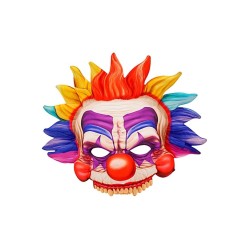Mascara tela payaso asesino multicolor | Ducaval | Envías 24/48 horas