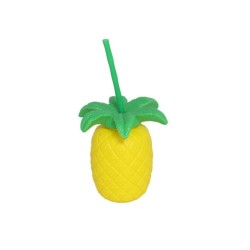 Vaso piña con cañita 650ml | Ducaval | Envíos 24/48h