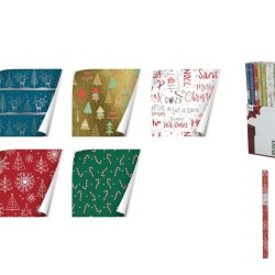 Rollo papel regalo xmas 0.7X2M | Ducaval | Envías 24/48 horas 